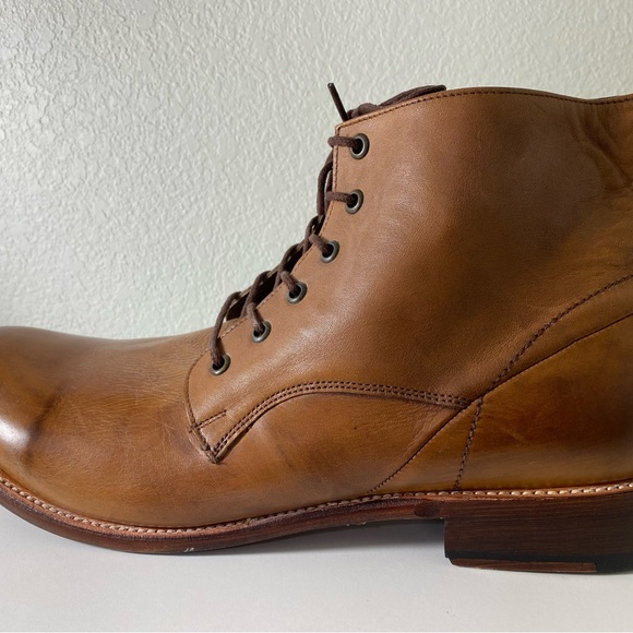 New J.D. Fisk Ankle Boot, Brown Leather, Men’s 13 - Picture 4 of 10